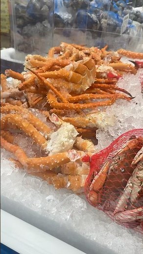 Costco Seafood Roadshow is here! 🦀🐟 Check out these massive seafood selections!#costco #seafood