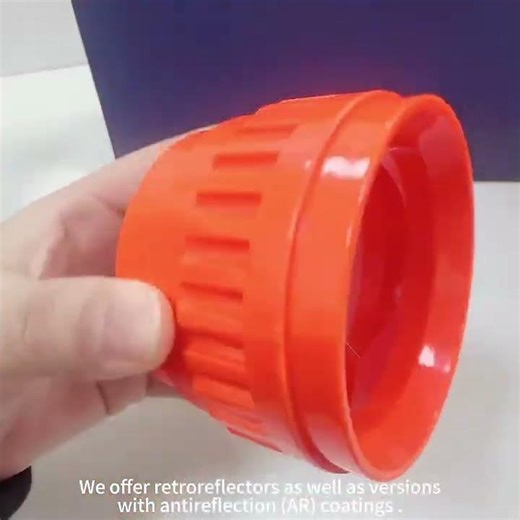 🌍 Surveying Prism Optical Corner Cone Prism with Housing