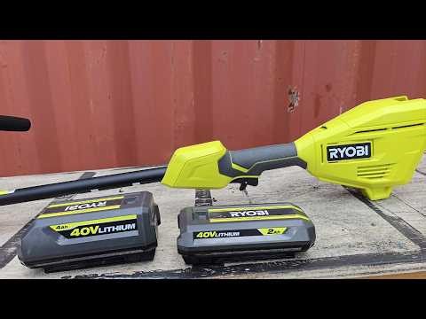 Ryobi 40v brush cutter Review
