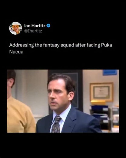 Matthew Berry’s Fantasy Life on Instagram: "welp. 🫠"