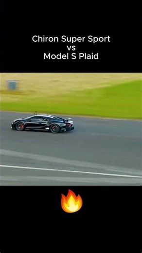 Chiron Super Sport vs Model S Plaid