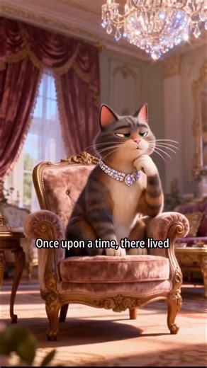 Meet Oliver — the cat who naps on silk and dreams in gold. ✨ @stories_ivshan_sidhu #cat #richcat #kids #children #stories #storytime #kidsbooks #bedtimestories #kidsviralvideo #kidssongs #kidsshorts #kidsvideo #exploremore #fyp #viralreels #mohitxgrowthh #explorepage #foreyoupage | Kids Stories