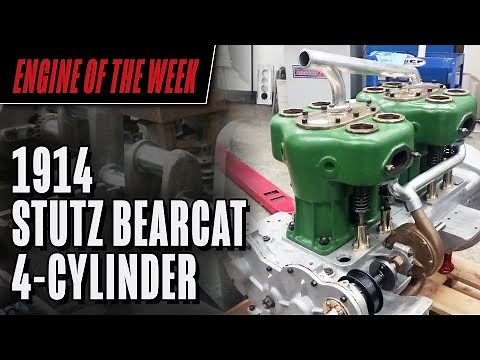 1914 Stutz Bearcat 4-Cylinder Engine