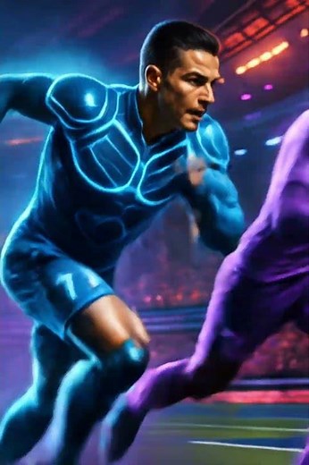 Ronaldo vs Mbappe – The Speed Clash ⚽ | First Half Highlights | Alien Galactic Cup