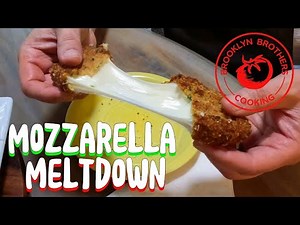 ✨ The ULTIMATE Homemade Fried Mozzarella Recipe! (Crispy & Gooey!)