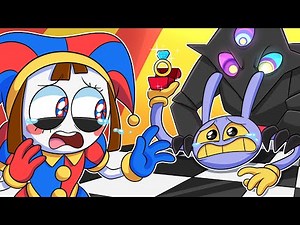 POMNI & JAX SAD LOVE STORY! The Amazing Digital Circus UNOFICIAL Animation