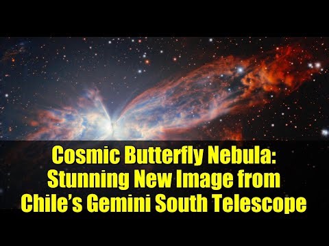 Cosmic Butterfly Nebula: Stunning New Image from Chile’s Gemini South Telescope
