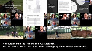 12+1 Lessons. 9 hours to start your horse coaching program with...