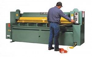 Betenbender 208V Three Phase 3/16" Hydraulic Shear 8' Bed