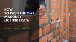 Pass Your Masonry License Test With These 5 Tips! - Digital Constructive