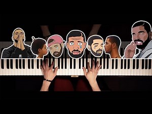 Top 10 Most Beautiful DRAKE Songs on the Piano