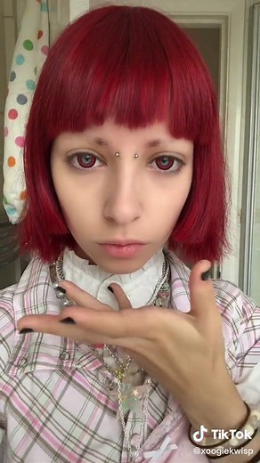 Anime Inspired Makeup Tutorial with Red Dolly Lenses