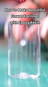 6.8K views · 14 reactions | How to Make Simple, Beautiful Flower Earrings with Epoxy Resin | 5-Minute Crafts Green | Facebook