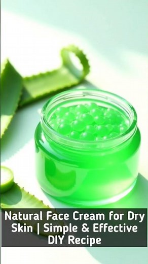 How to Make Face Cream with Baby Oil, Vaseline & Aloe Vera at Home #alovera #skincaretips #beauty