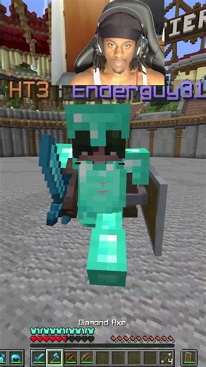 Becoming The Best Axe Player in Minecraft | Part 155 | #shorts #gaming #minecraft