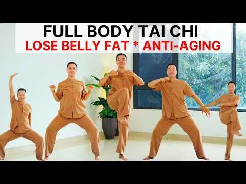 30-Min Tai Chi for Full Body Fat Loss & Anti-Aging 🔥 Look 10 Years Younger Naturally