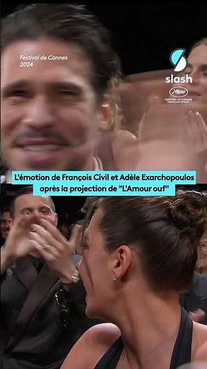L’émotion d’Adèle Exarchopoulos et François Civil à Cannes 🥹