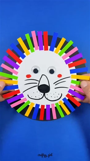 Crafty Girl on Instagram: "Amazing beautiful lions masks 😷 ✨️ 😍 Making Craft Video 💖🥜😊 . . Follow For More DIY @craftyy_girl Follow For More DIY @craftyy_girl Follow For More DIY @craftyy_girl . . #crafts #DIYcrafts #Crafty #Handmade #Crafting #Creative #DIYproject #Craftingideas #DIYdecor #Craftycreations #Homemade #Craftyinspiration #DIYhome #DIY #Art #drawing #like #follow #share #instagram #paintings"