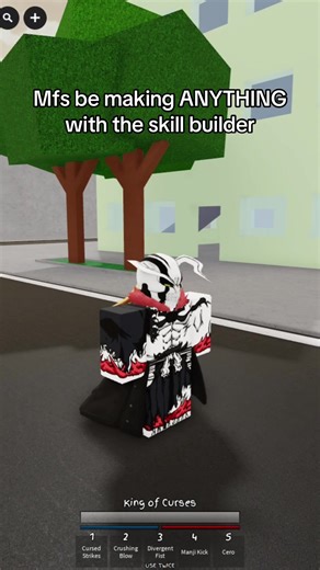 I lowkey should make it bigger and give better vfx #fyp #roblox #jjs #jujutsushenanigans #bleach