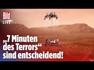 🔴 NASA-Rover „Perseverance“ landet auf dem Mars | LIVE