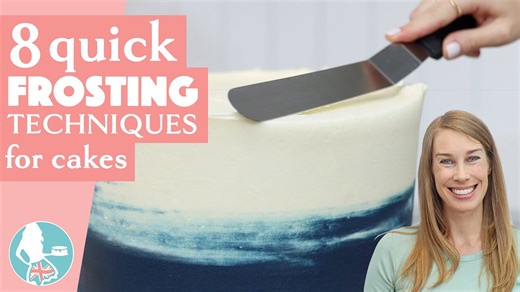 8 Quick Frosting Techniques for Cakes