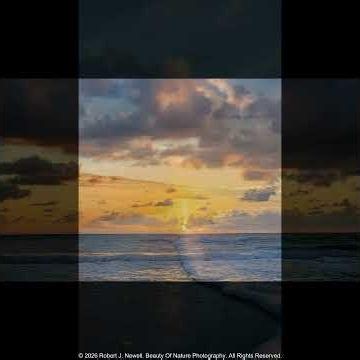 Sunrise @ Apollo Beach, Cape Canaveral National Seashore, FL