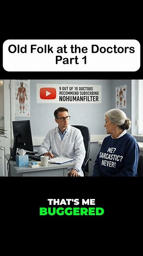 Getting old in Britain means one thing: endless trips to the NHS doctor’s office where everything turns into dark comedy. In this sketch, our “patient” insists he’s on the seafood diet (“I see food and I eat it”), proving that dieting over 60 is always a disaster. 😂 From bad medical advice to sarcastic humour, this parody roasts the chaos of growing old, health check-ups, and the ridiculous excuses people give doctors. Perfect if you love British humour, NHS comedy sketches, or POV skits about 