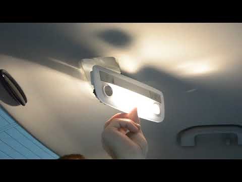 How to (DIY) Remove or Replace back Dome Light Mercedes C Class w204 2012
