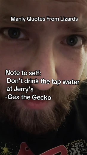 Manly Quotes From Lizards #fyp #gex #quotes #lizard