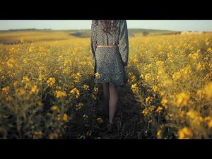 Beautiful girl Walking on Flowers garden | NCV | No copyright Videos