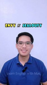 151K views · 5.7K reactions | envy VS. jealousy #English #englishlearning #englishlanguage #englishvocabulary #englishgrammar #englishonline #englishtips #reelsviral | Learn English with Mac | Facebook