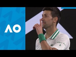 Novak Djokovic vs Daniil Medvedev - 2nd Set Highlights