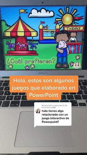 Juegos interactivos en PowerPoint para preescolar