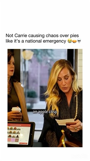 movie and shows on Instagram: "This scene will always be iconic. She was DONE 💅🏻🔥 🎞️ BIG LEAVES CARRIE AT THE ALTAR SCENE (2023) : A customer walks into a cozy local bakery to place a simple Thanksgiving pie order — but what begins as a polite exchange unravels into a hilarious, chaotic confrontation full of attitude, impatience, and the unspoken rules that govern small-town businesses. 📽️ streaming on: TikTok Clips (viral scene), YouTube TV segments #wholesomememes #carrie #bakeryscene #fu