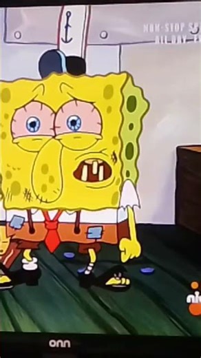 SpongeBob suddenly explodes when his brain suddenly messes up 🤯🤯🤯