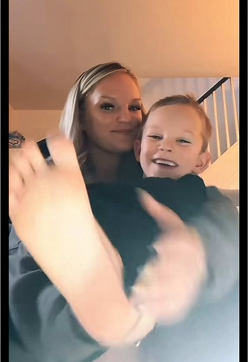 Mom and Son's Adorable Tickle Moments
