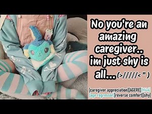 asmr helping your partner regress reverse comfort age regression caregiver appreciation roleplay M4A