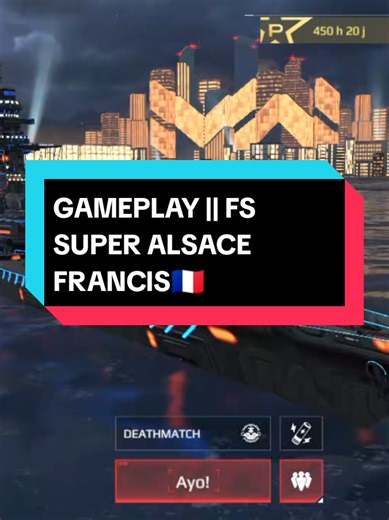 GAMEPLAY || FS SUPER ALSACE FRANCIS🇫🇷 ini benar benar monster battleship ☠️🔥 #fyp #modernwarship #modernwarshipindonesia #modernwarshipofficial #contentcreator