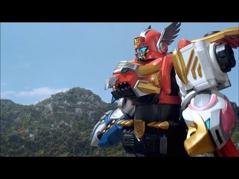 Gosei Great Megazord Debut Zord Fight | Power Rangers Megaforce | Power Rangers Official