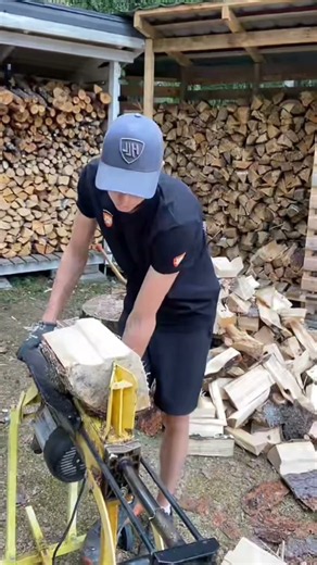 Best Log Splitter #firewood