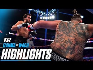 Moses Itauma Dismantles Mariuscz Wach | FIGHT HIGHLIGHTS