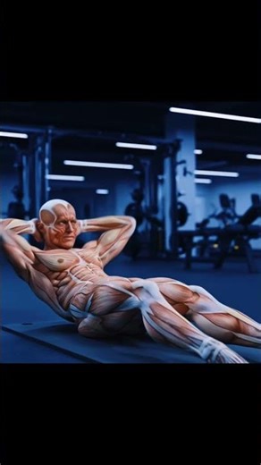 If you did 50 crunches what happen after 1 month journey