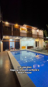 124K views · 618 reactions | Improved Reine's Beach House! ☺️殺 Same price pa din po! See you sa mga naka-book. 勺 PS: Sana po habang ineenjoy natin ang place ay alagaan din natin at maging malinis tayo. #reinesbeachhouse | Reine's Beach House | Facebook
