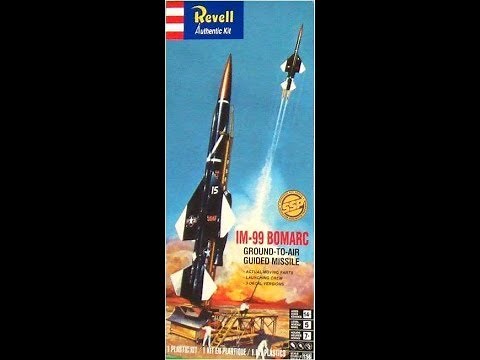 How to Build the IM-99 BOMARC G2A Guided MIssile 1-56 Scale Revell Model Kit #85-1806