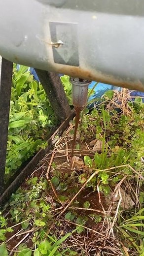 灯油タンク洗浄 高圧洗浄機使用 錆び水排水 石油ボイラー タンク洗浄 石油給湯器タンク洗浄 排水