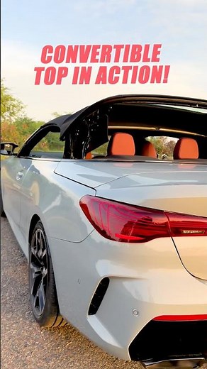 Watch the BMW M440i Convertible top in action!