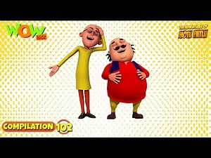 Motu Patlu - Non stop 3 episodes | 3D Animation for kids - #102