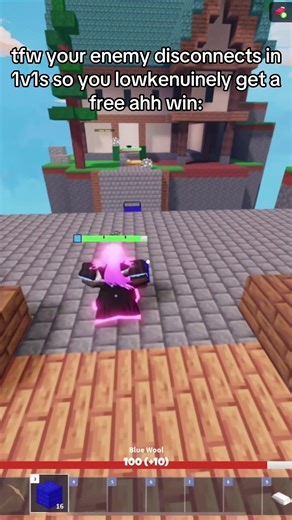 free armor trim exp AND a win?? 🥹🥹 #roblox #robloxgame #robloxfyp #robloxbedwars