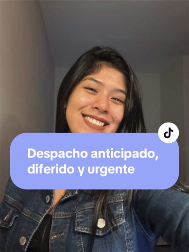 Diferencias entre despacho anticipado, diferido y urgente 📦👀 El momento en que se numera la DAM puede cambiar completamente el tipo de despacho aduanero. #aduanas #upc #sunat #estudiante #negociosinternacionales
