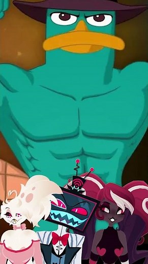 Alastor and Velvette Admire Sexy Perry The Platypus